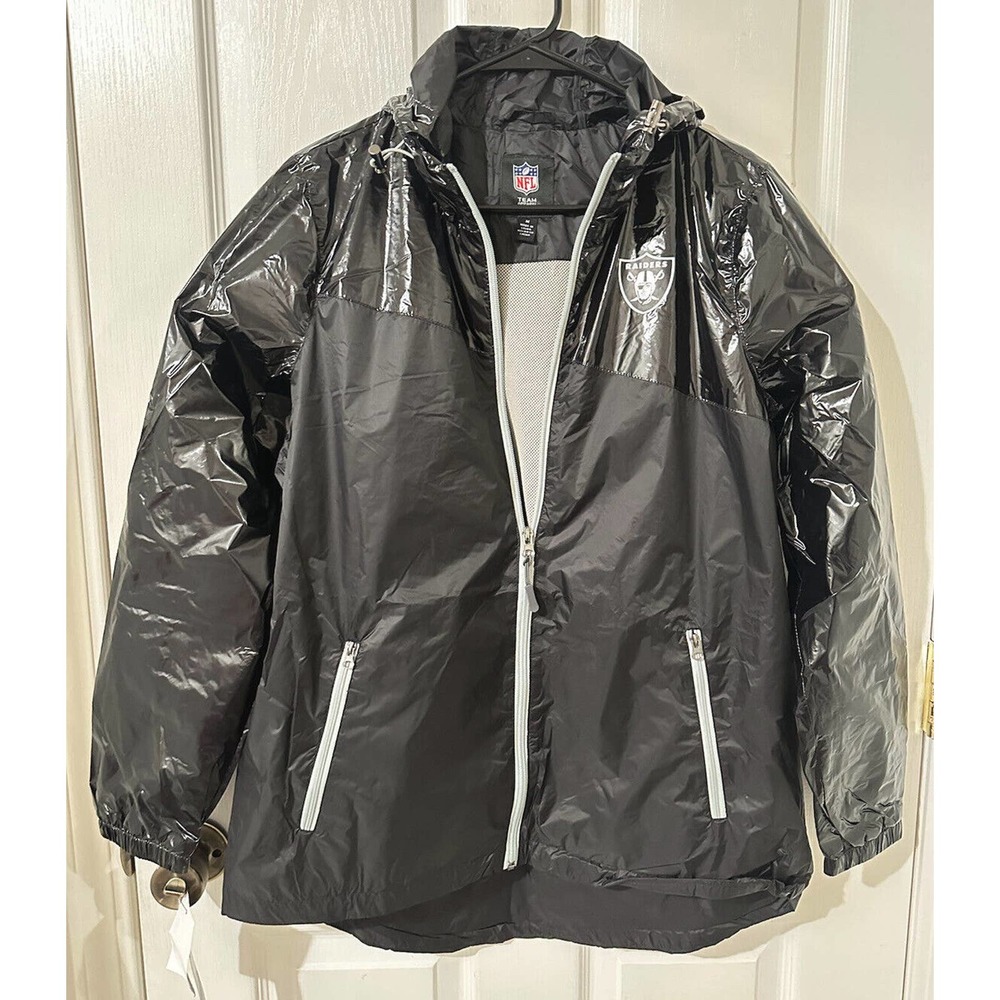 Women's G-III 4Her by Carl Banks Las Vegas Raiders Double-Coverage Jacket Medium